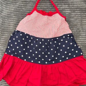 Gymboree Red and Blue Star Dress